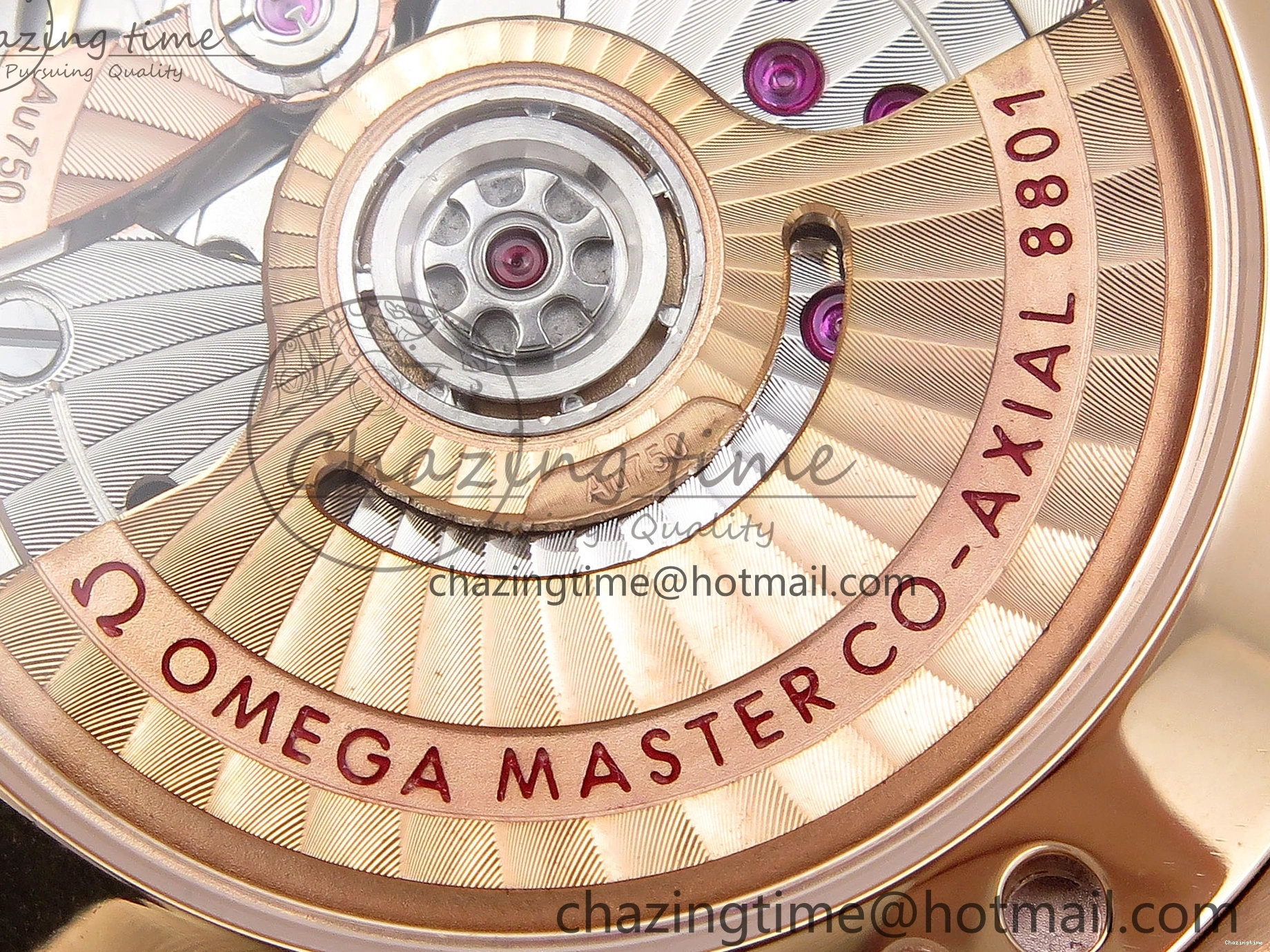 0202 DailyWear Constellation 39mm RG ASWF 1:1 Best Edition White Dial on RG Bracelet A 7781